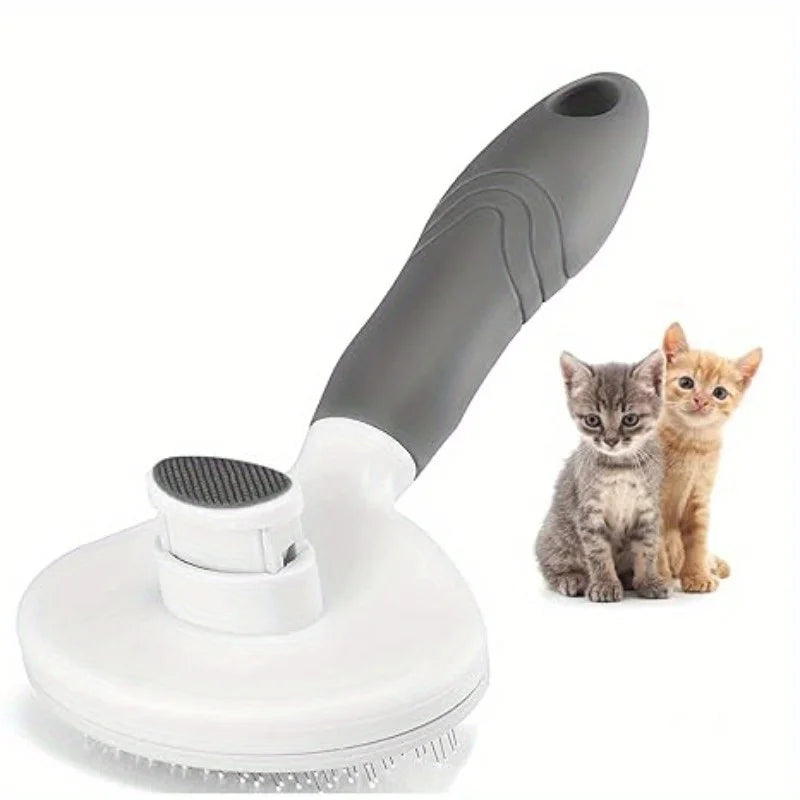 1 Cat and Dog Self-Cleaning Rake Brush, Pet - MyPetDollar.com