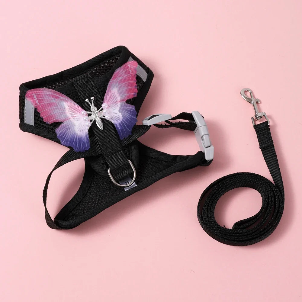 New Breathable Cute Cat Harness Set - MyPetDollar.com