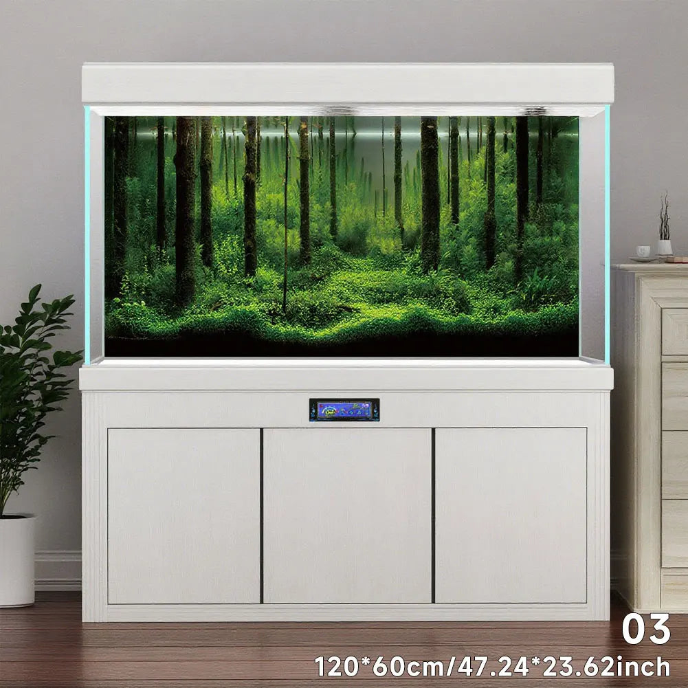 1Pc Aquarium Background Sticker Fish Tank - MyPetDollar.com