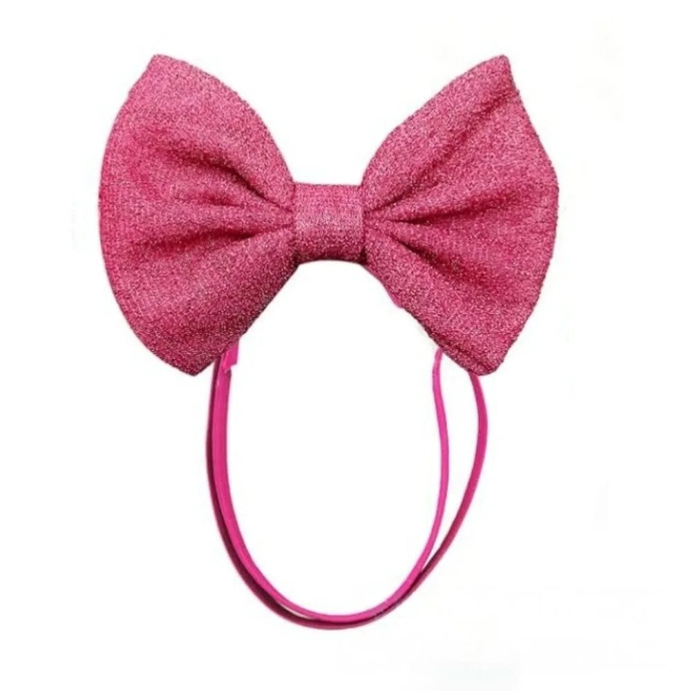 Cloth Dog Hair Bow Headbands Colorful Bowknot Pet – 6 Colors