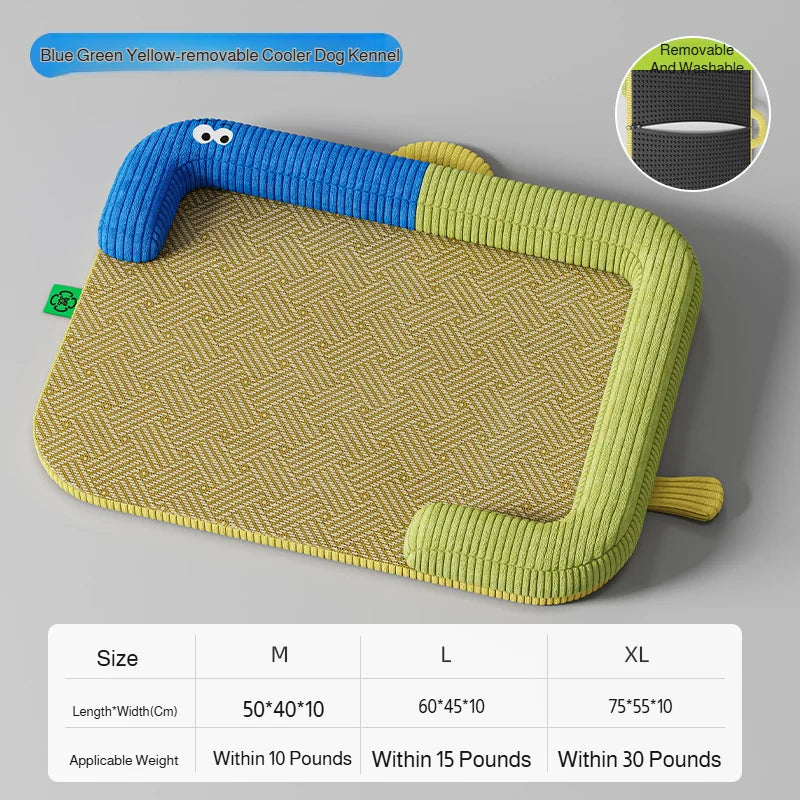 Pet Cooling Pad Double Sided Foldable Dog Bed