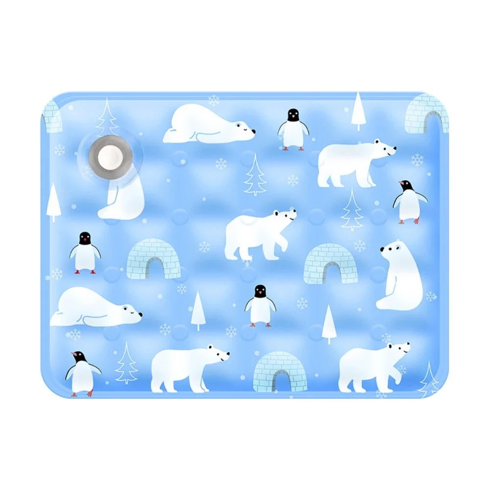 Floor Mat Cool Pet Cooling Mat Ice Gel Self - MyPetDollar.com
