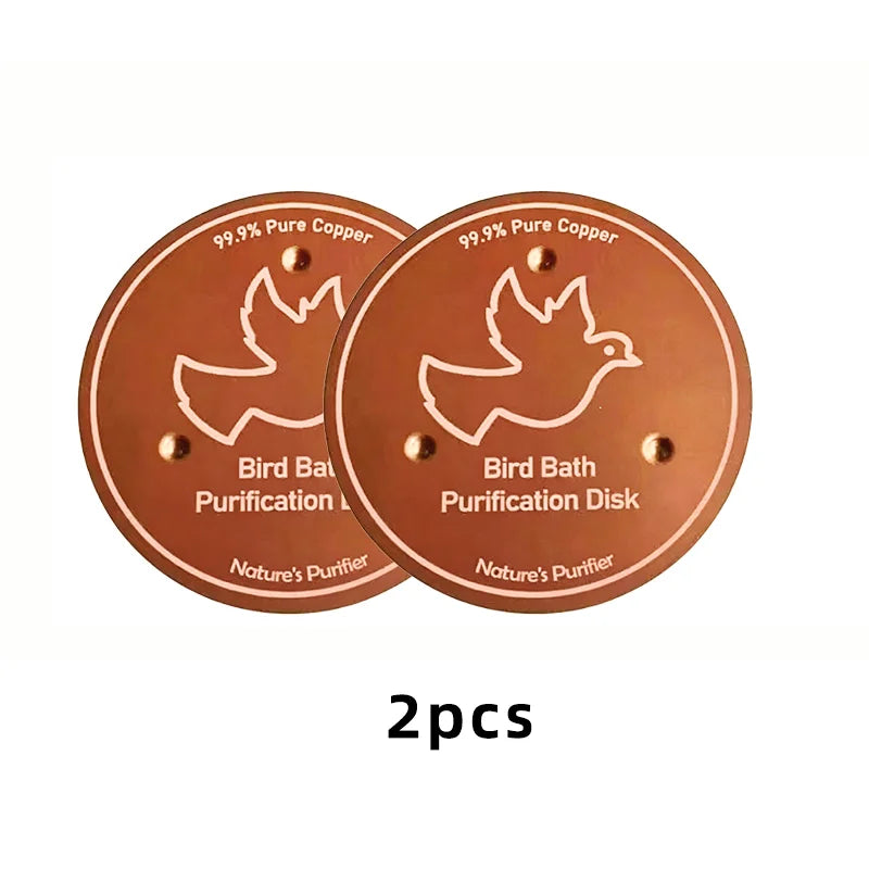 Pure Copper Bird Bath Purification Disc, - MyPetDollar.com