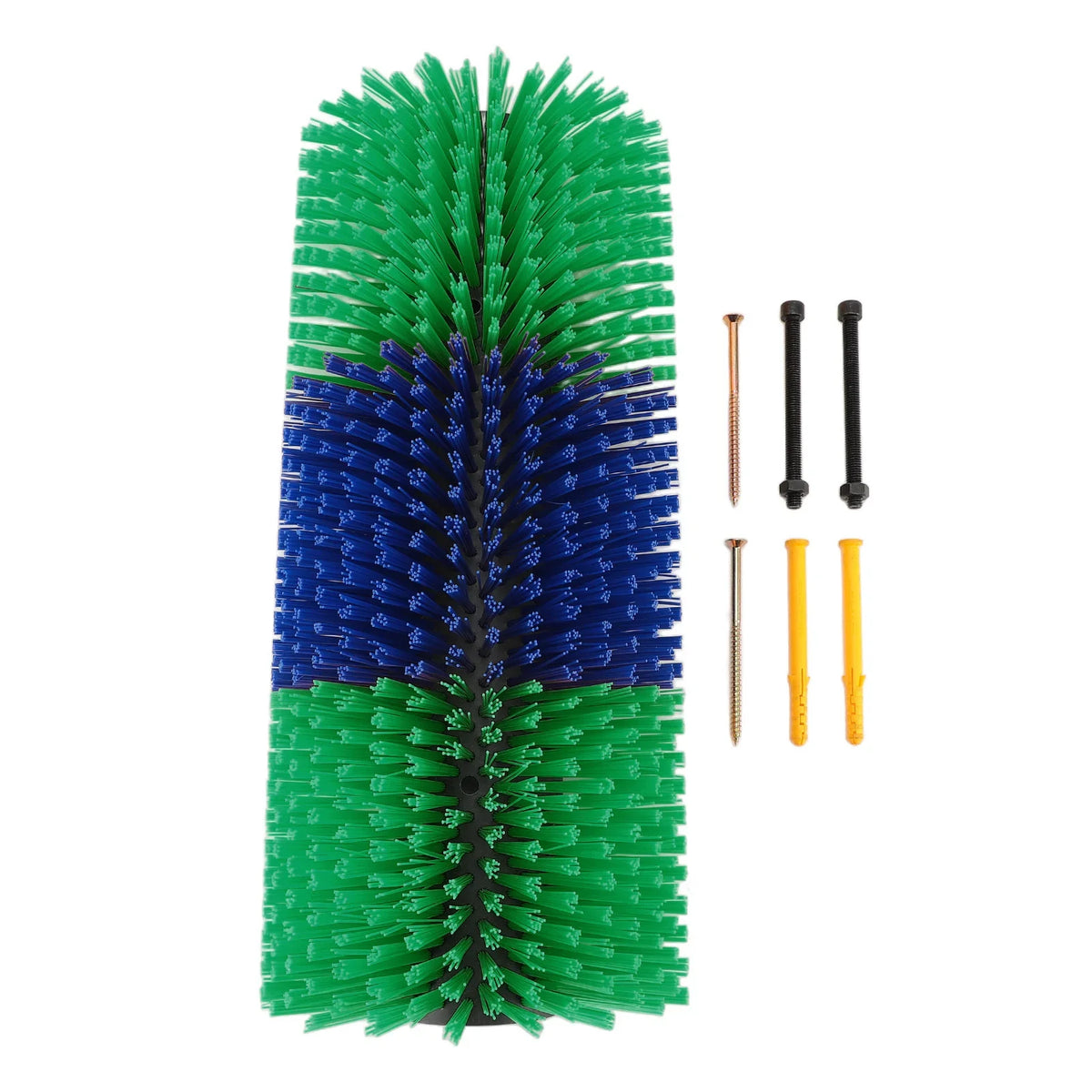 17.13in Livestock Scratching Grooming Brush Plastic Horse Cow Scratcher