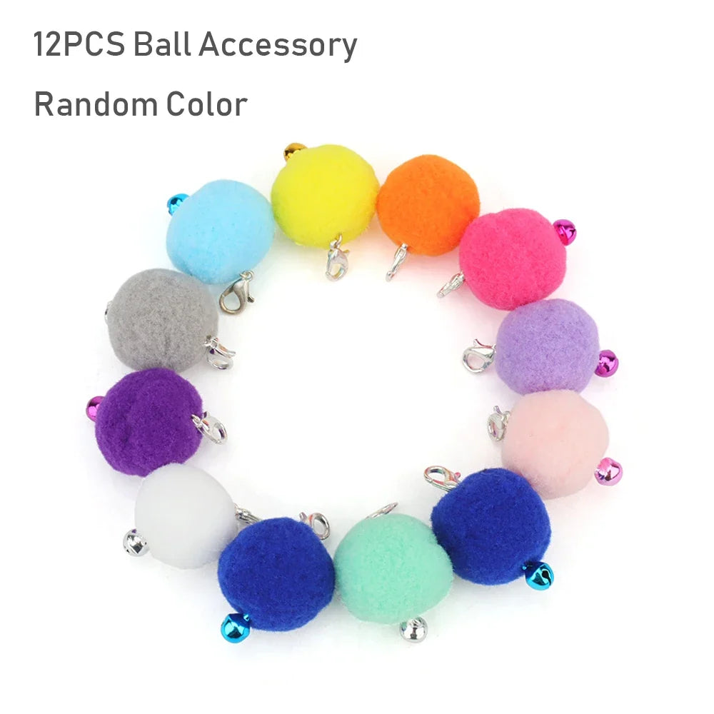 Multi-style Bell Ball Cat Plaything Wand – 3 Colors