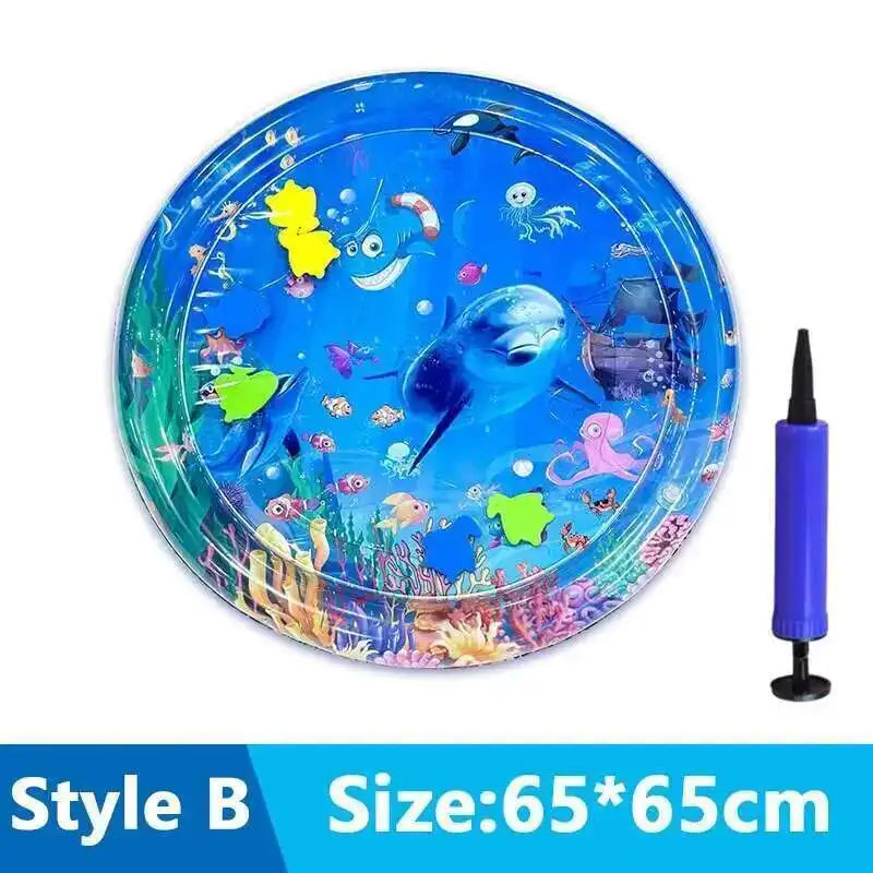 Cats Sensory Water Play Mat With Fish - MyPetDollar.com