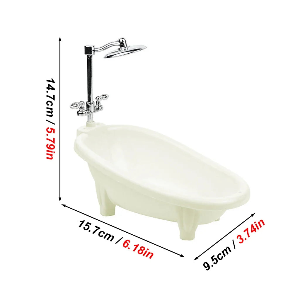1 PC Miniature Pet Bathtub Simulation Shower - MyPetDollar.com