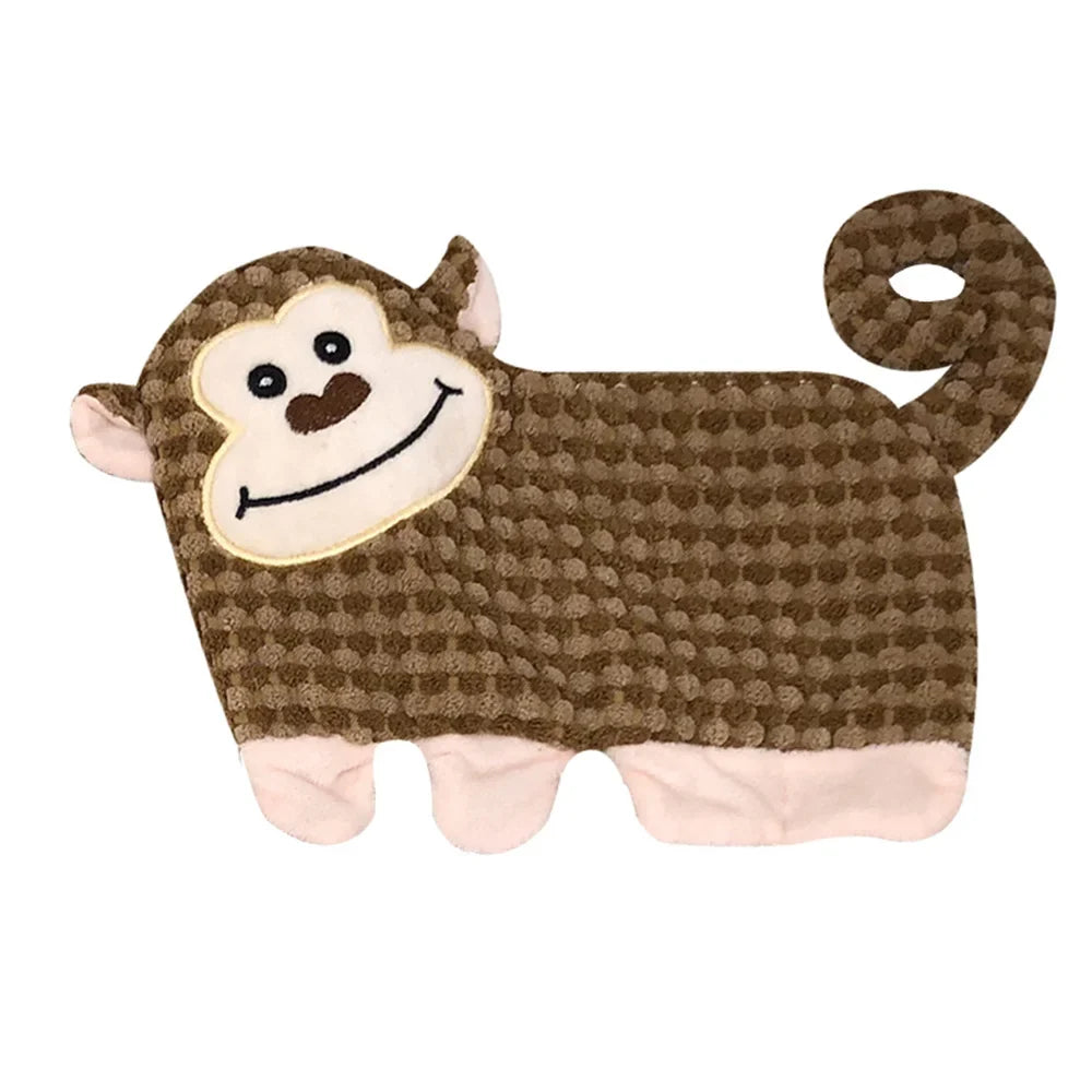 Plush Animal Squeak Dog Plaything for Sound Clean Teeth Interactive