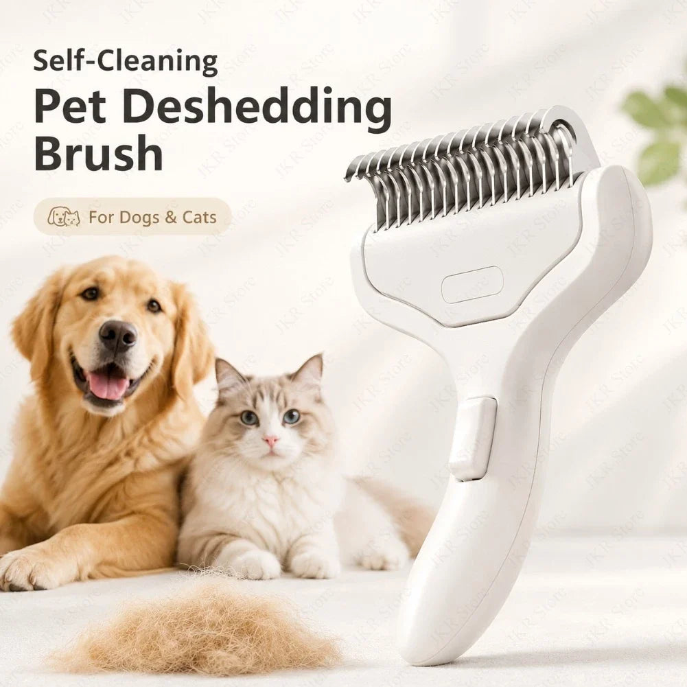 Dog Cat Hair Removal Comb Stainless Steel - MyPetDollar.com