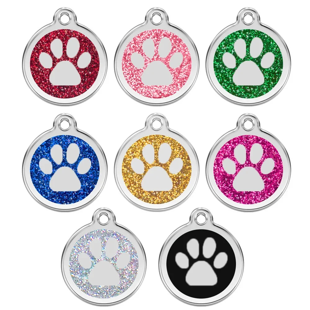 100PCS Anti-lost Custom Dog ID Tag Engraved - MyPetDollar.com