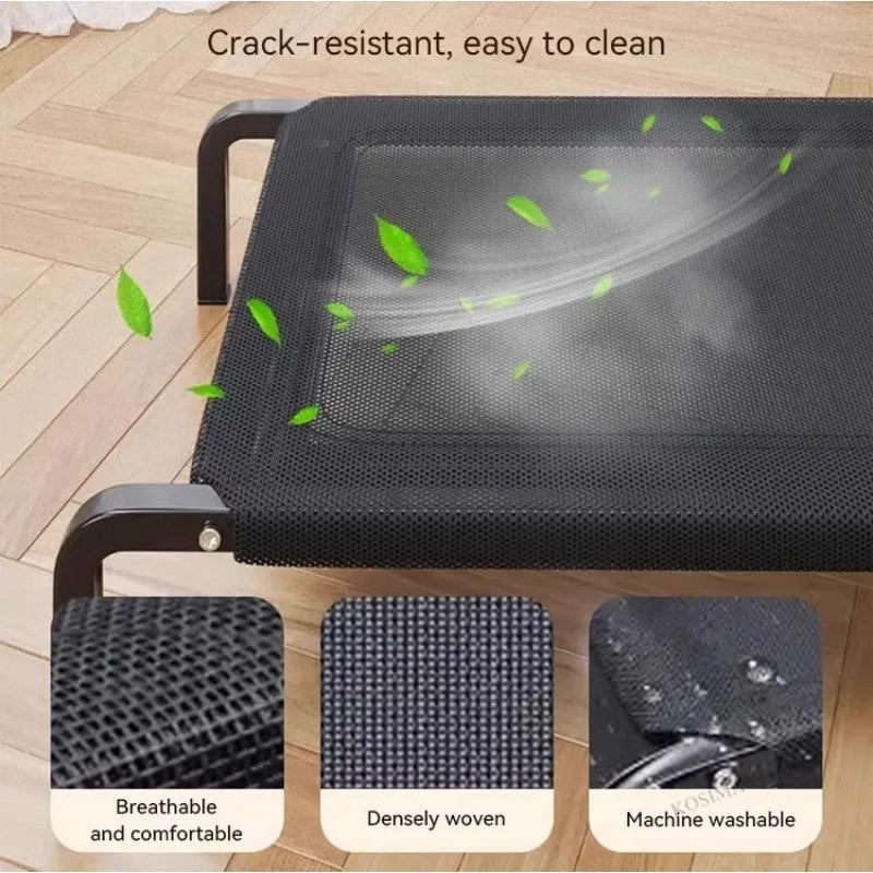 Cooling Elevated Dog Bed with Non-Slip Floor - MyPetDollar.com