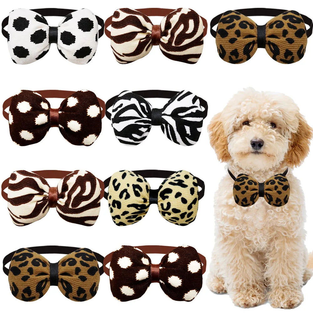 50PCS Small Dog Cat Bow Tie For Dogs Puppy - MyPetDollar.com