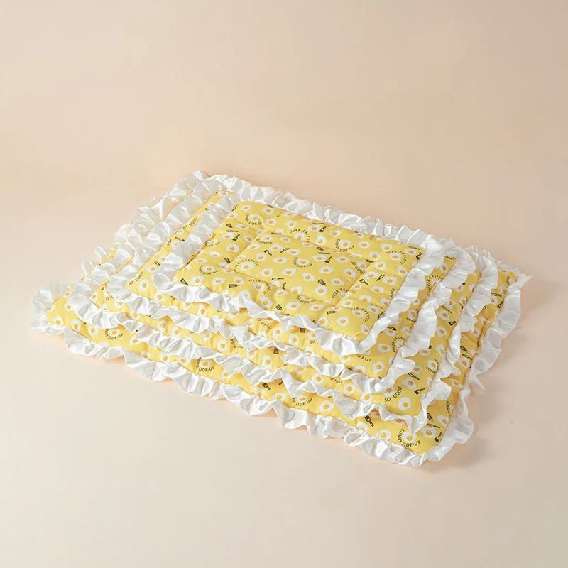 Summer New Pet Lace Ice Cushion Washable - MyPetDollar.com