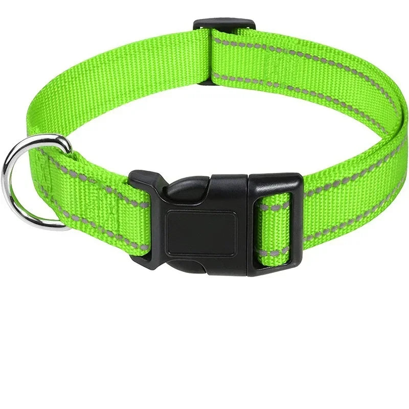 Reflective Dog Collar Strap with Adjustable - MyPetDollar.com