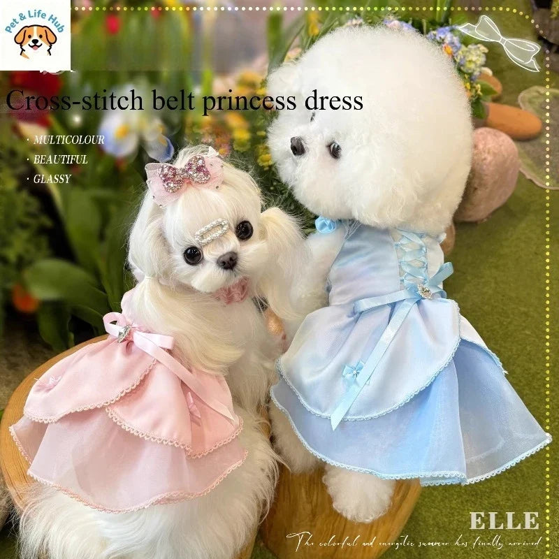 Puff skirt haute couture wedding dress - MyPetDollar.com