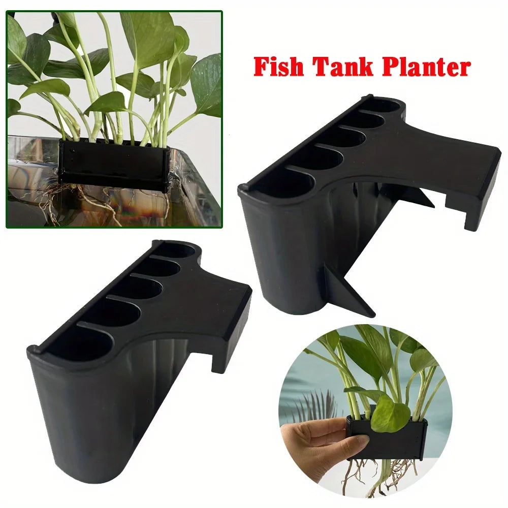 Aquarium Plant Holder with Hanging Hook - - MyPetDollar.com