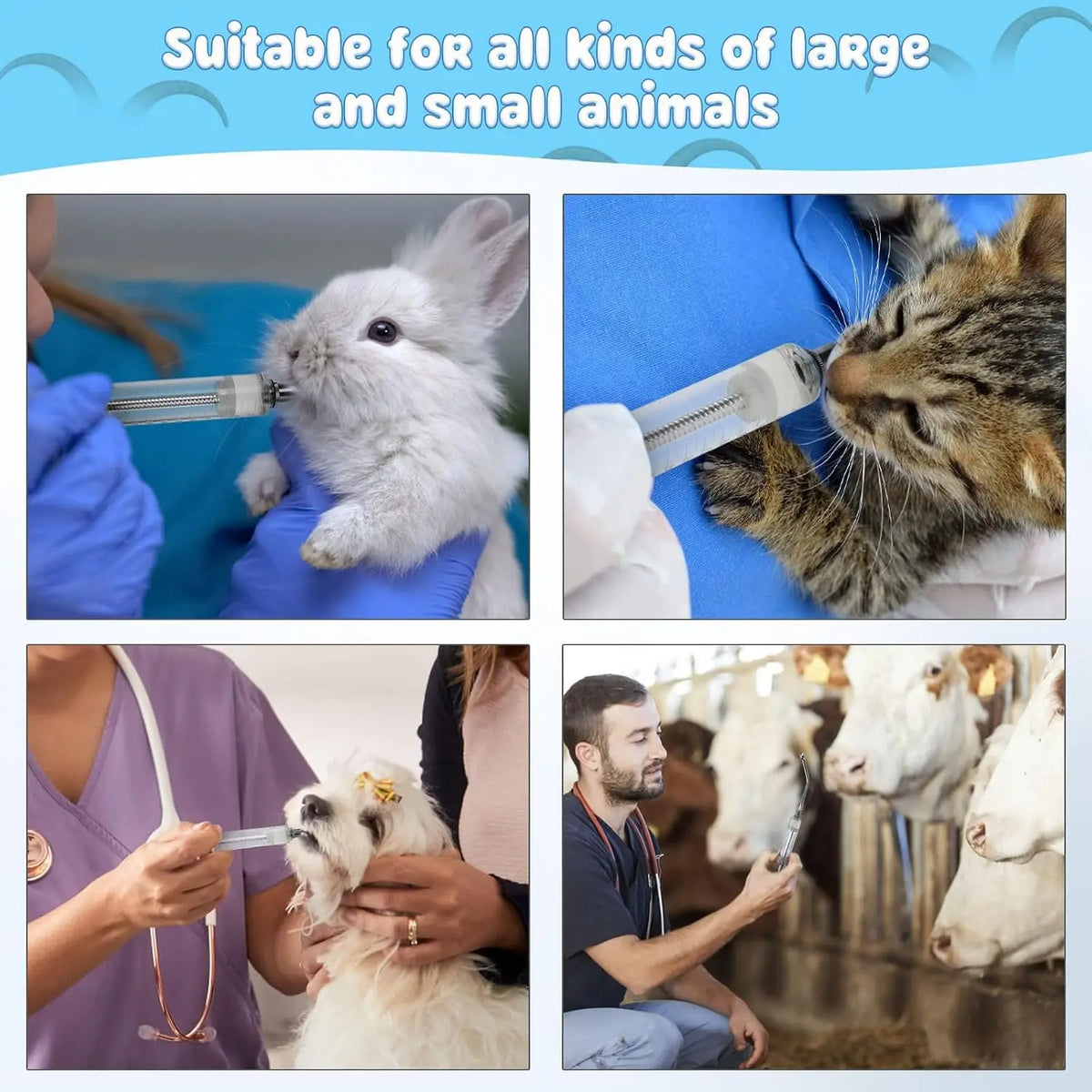 Adjustable Animal Oral Drencher Reusable - MyPetDollar.com