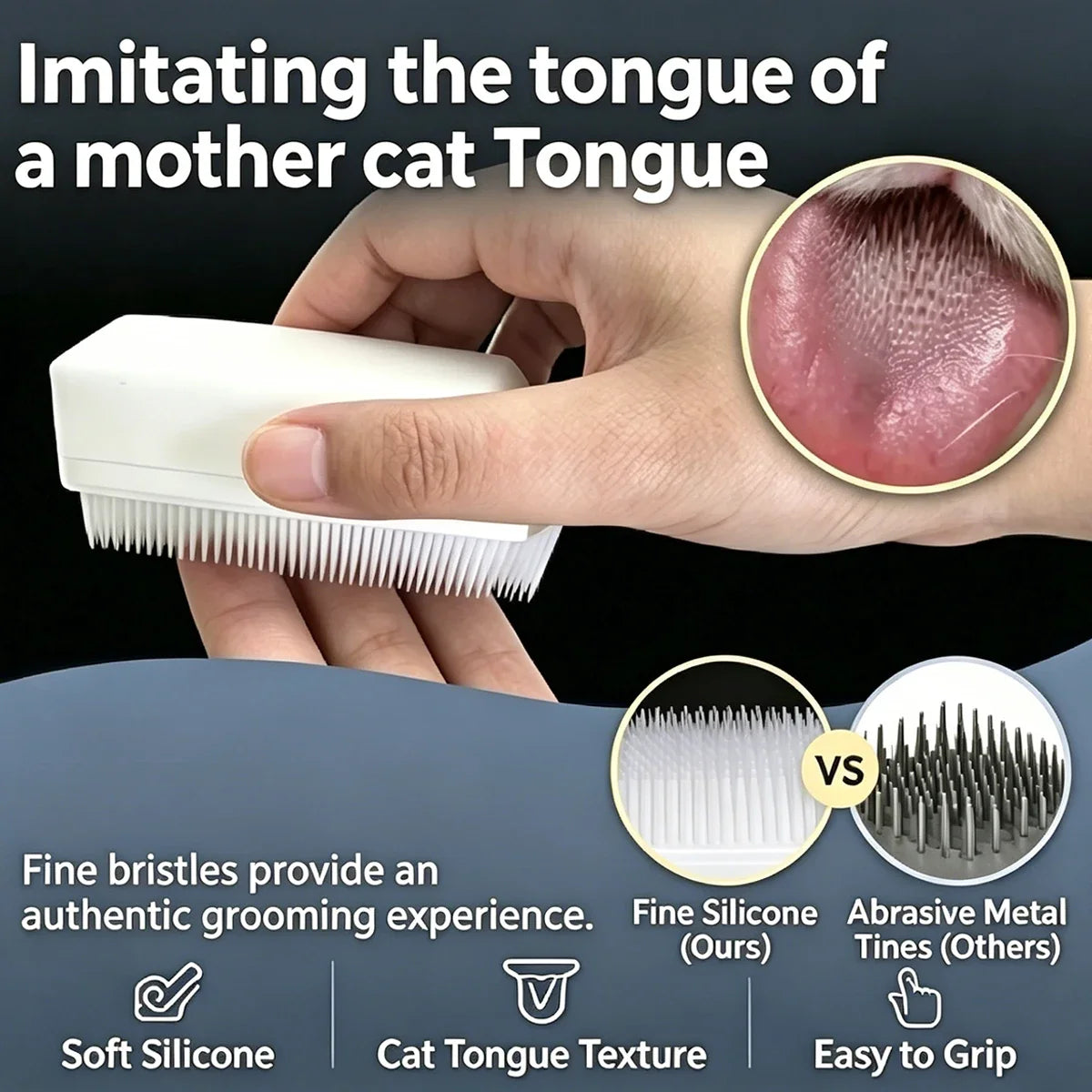 Simulated Cat Tongue Brush Multifunctional - MyPetDollar.com