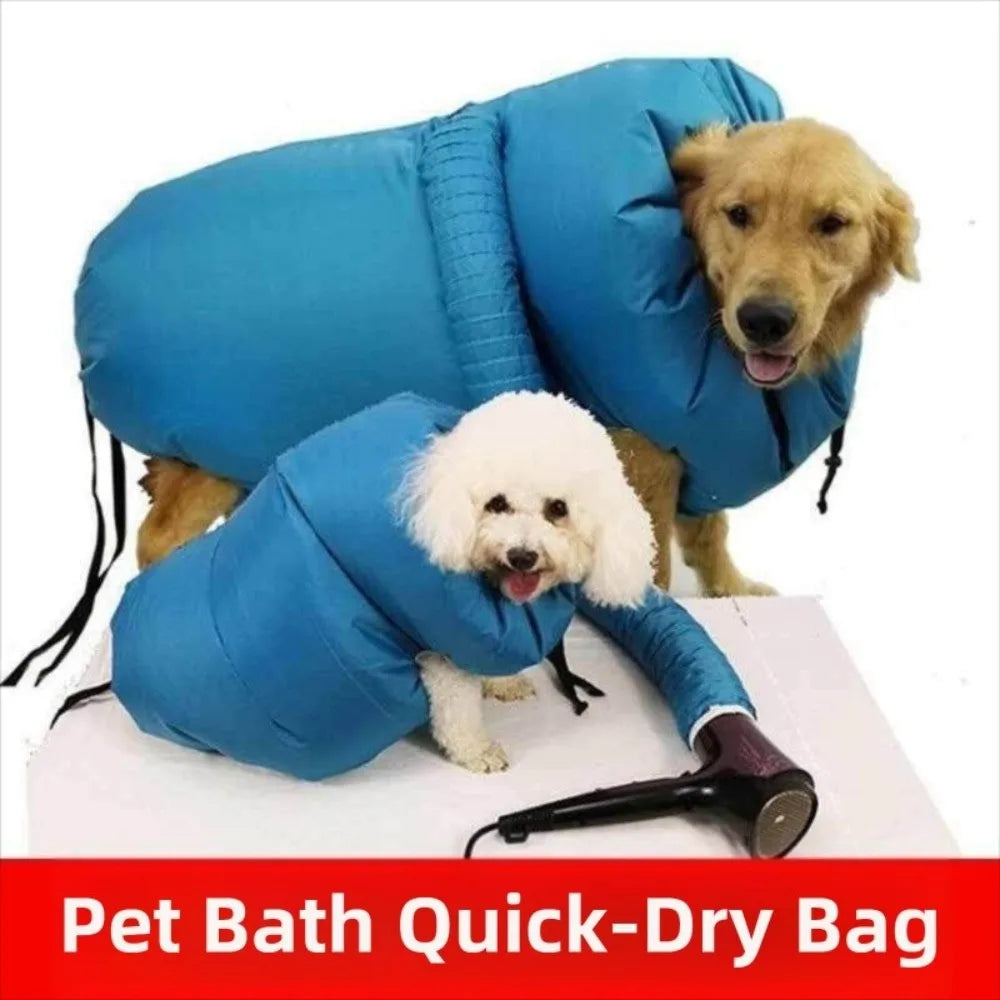 Foldable Pet Drying Bag Quick Drying Beauty - MyPetDollar.com