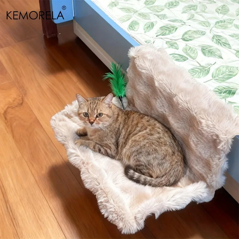 KEMORELA Thickened Soft Plush Bed Hanging - MyPetDollar.com