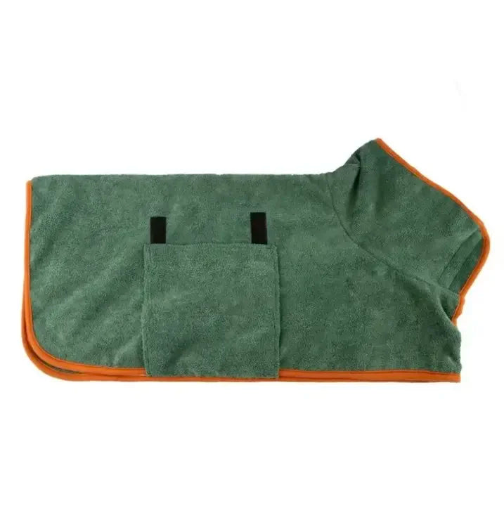 Fast Drying Dog Bathrobe, Microfiber - MyPetDollar.com