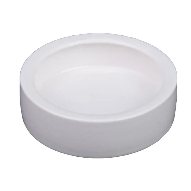 Anti-escape Ceramic Reptile Bowl Mealworm Food Feeder – 3 Colors