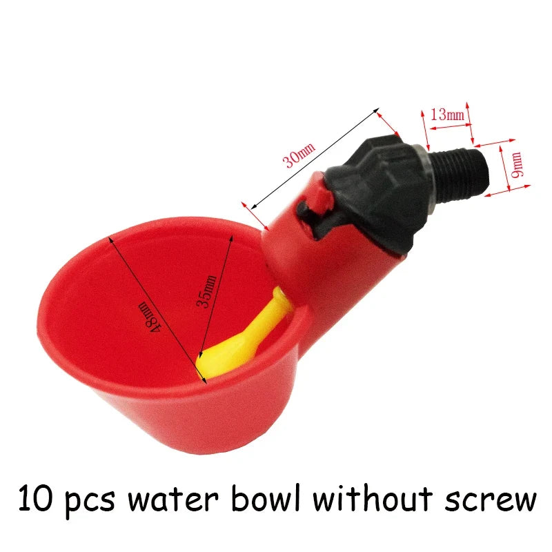 Automatic Chicken Quail Drinker Dish – Livestock Feeders & Waterers