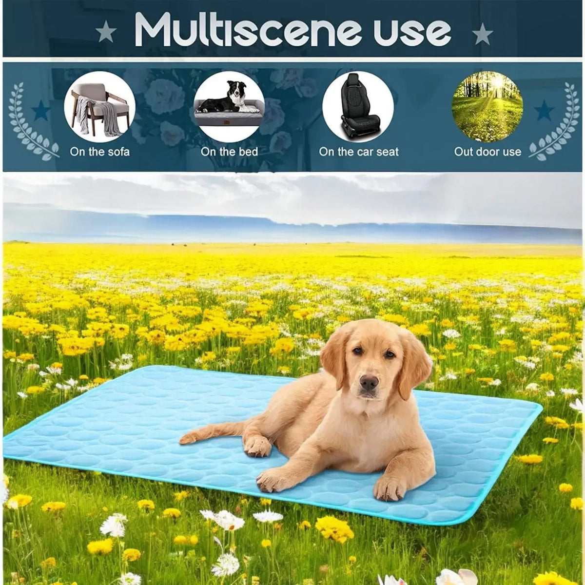NONOR Dog Cooling Mat Summer Pet Bed for - MyPetDollar.com
