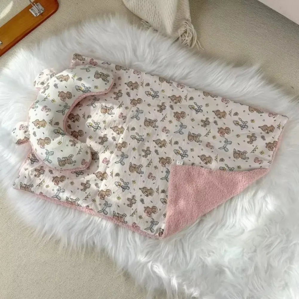 Printed Dog Blanket Warm Soft Pet Throw for - MyPetDollar.com
