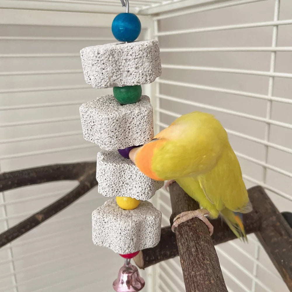 Parrot Chewing Toy Bird Beak Grinding Stone - MyPetDollar.com