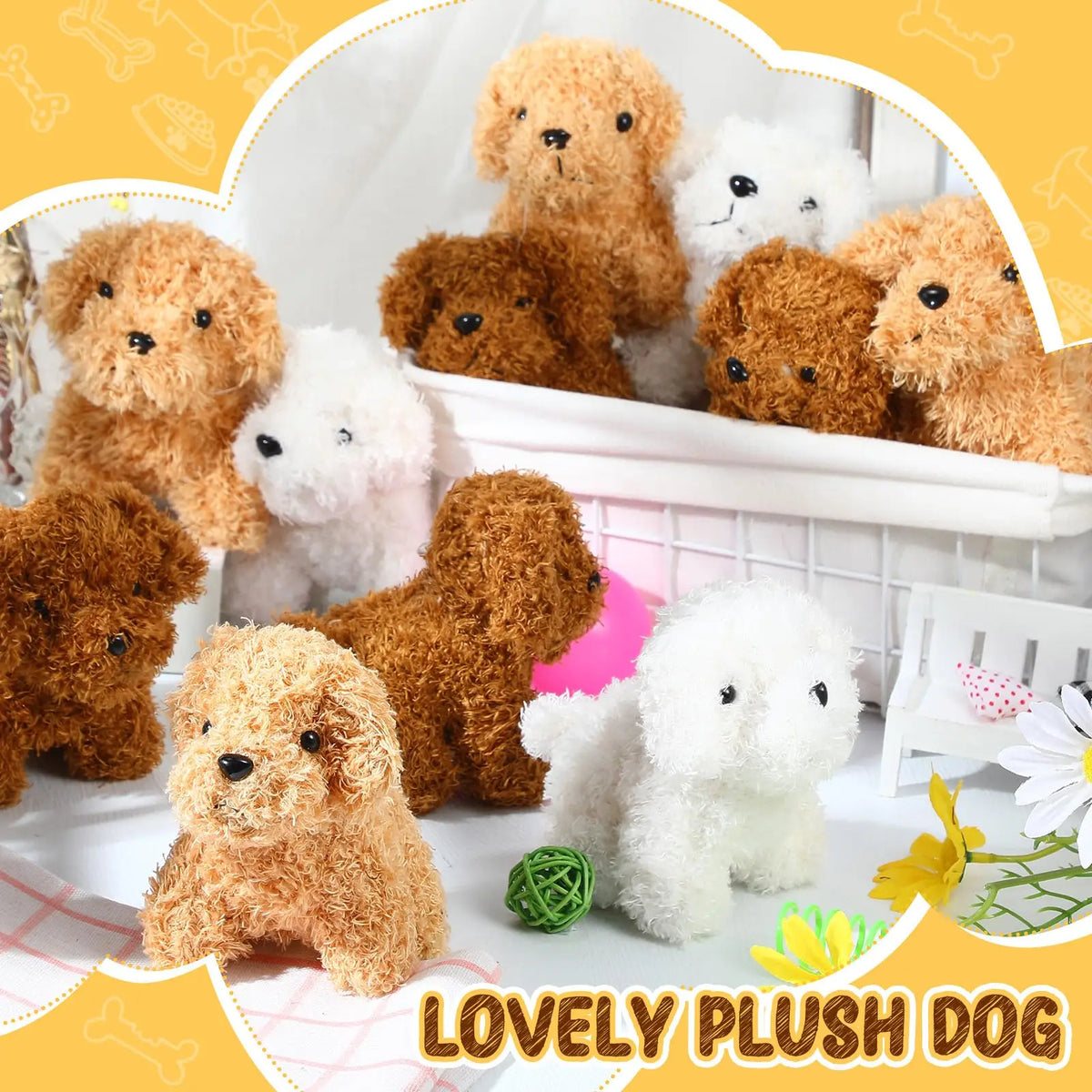 Mini Puppy Stuffed Animal Adopt a Puppy - MyPetDollar.com