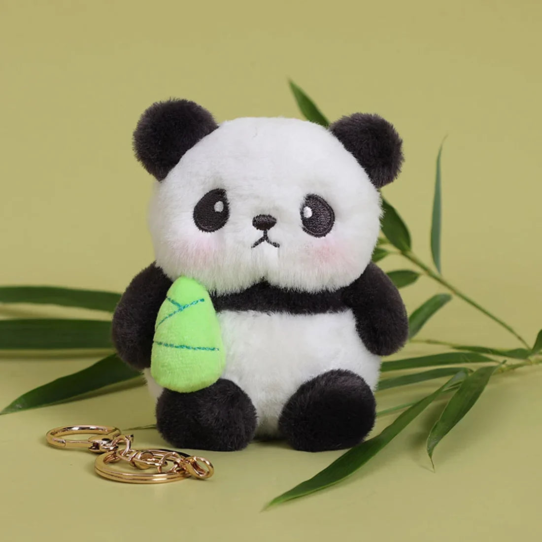 Cute Animal Plush Keychains Stuffed Panda Little Tiger Key for Dogs – view 34