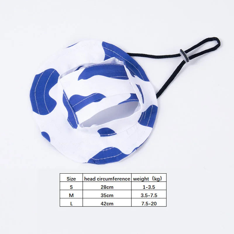 Pets Hat with Ear Holes Adjustable Baseball - MyPetDollar.com