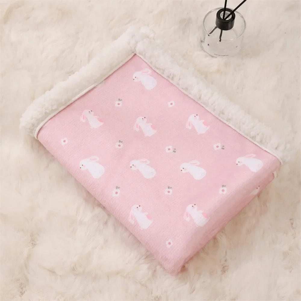Dog Bed Pad Thickened Pet Blankets Warm - MyPetDollar.com