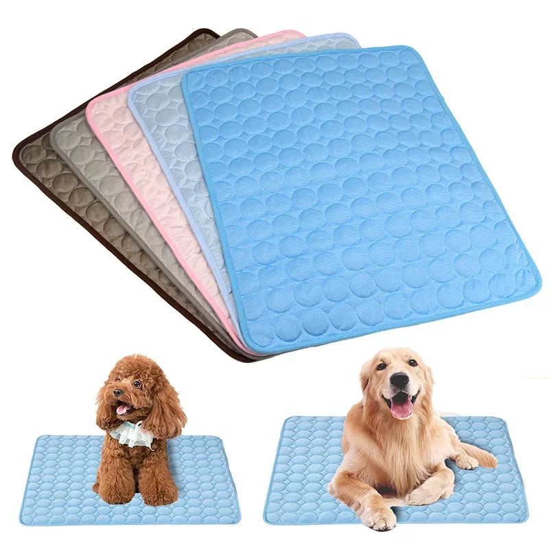Summer Pet Mat Cooling Dog Pad For Dogs Cat - MyPetDollar.com