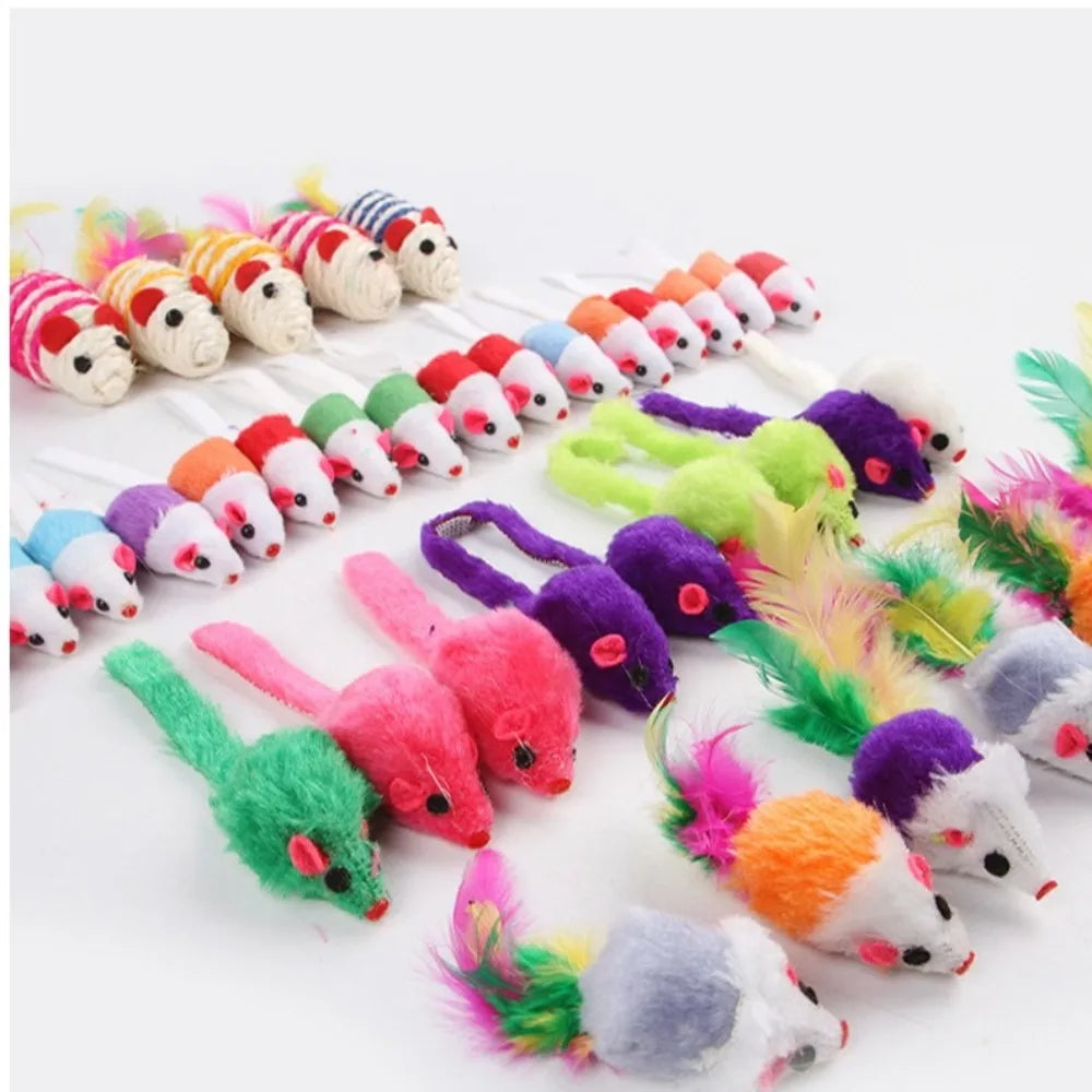 4/16/32/48PCS Bite Resistance False Mouse - MyPetDollar.com