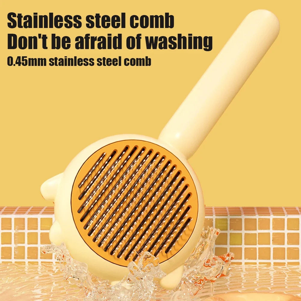 Pet Hair Removal Brush Cat Slicker Brush - MyPetDollar.com