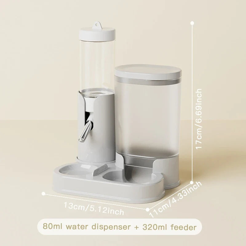 Auto Feeder and Waterer Two-in-one for Hamsters Guinea Pigs – 3 Colors