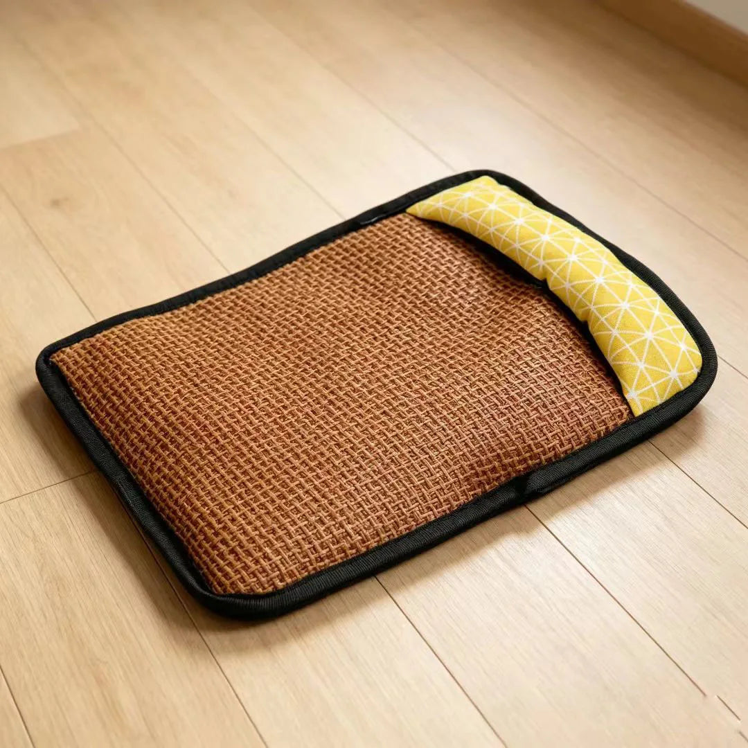 Cooling Pet Sleeping Mat, Cotton and Linen - MyPetDollar.com