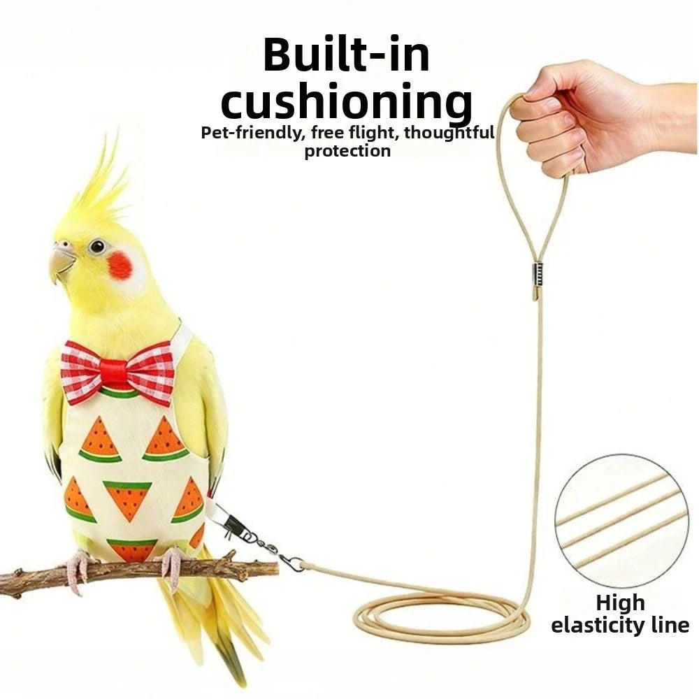 New Colorful Fruit Bird Harness Leash 2m - MyPetDollar.com