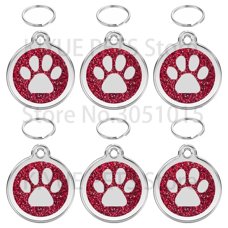 100PCS Anti-lost Custom Dog ID Tag Engraved - MyPetDollar.com