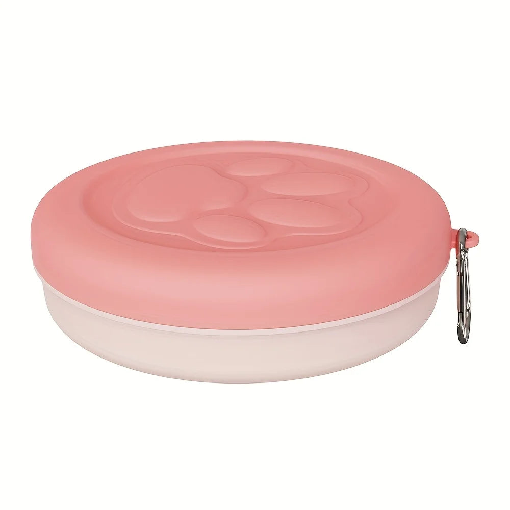 Pet Travel Bowl Outdoor Portable Dog Food – 3 Colors