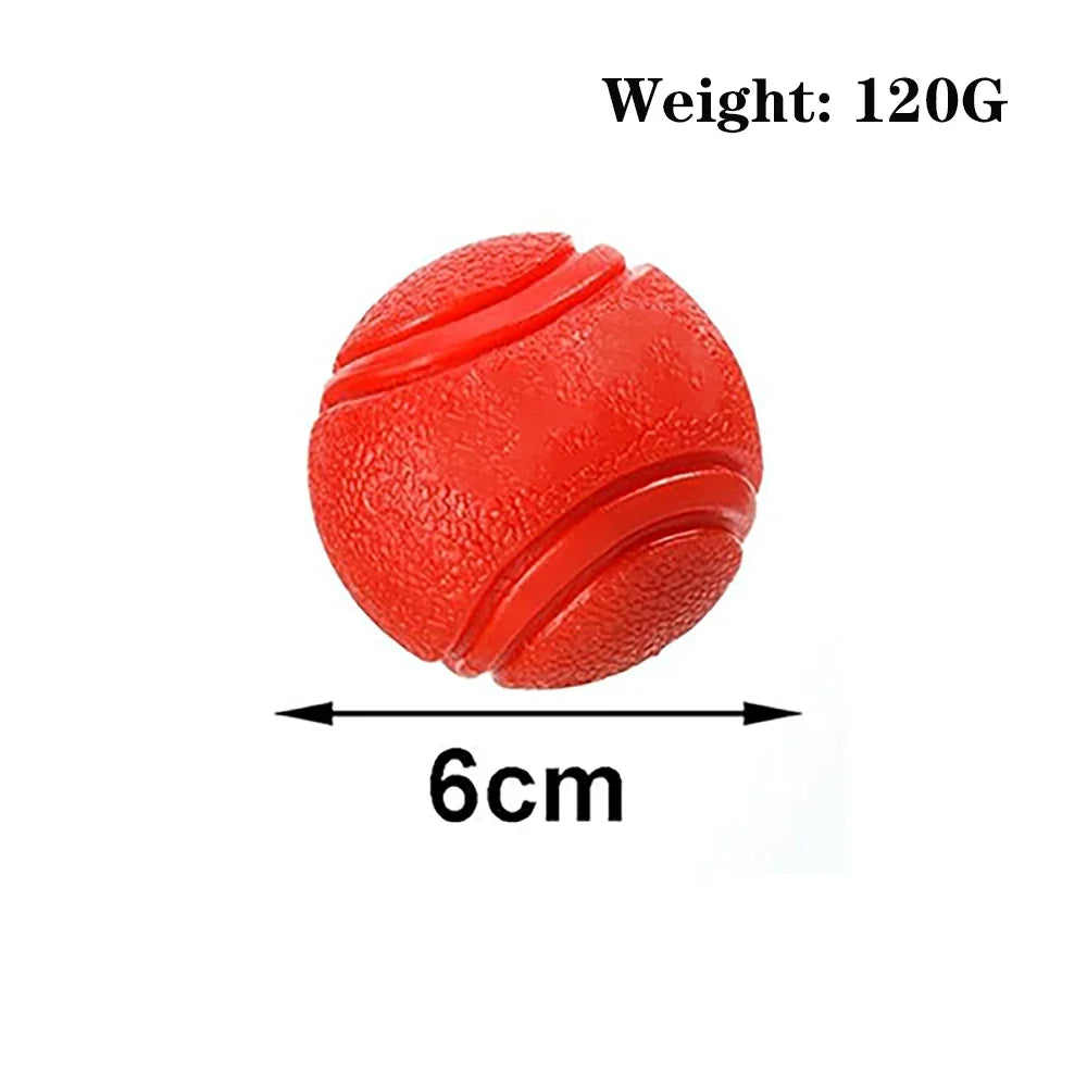 Rubber Pet Solid Elastic Toy Ball