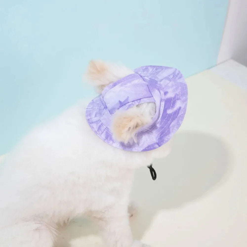 Pets Hat with Ear Holes Adjustable Baseball - MyPetDollar.com