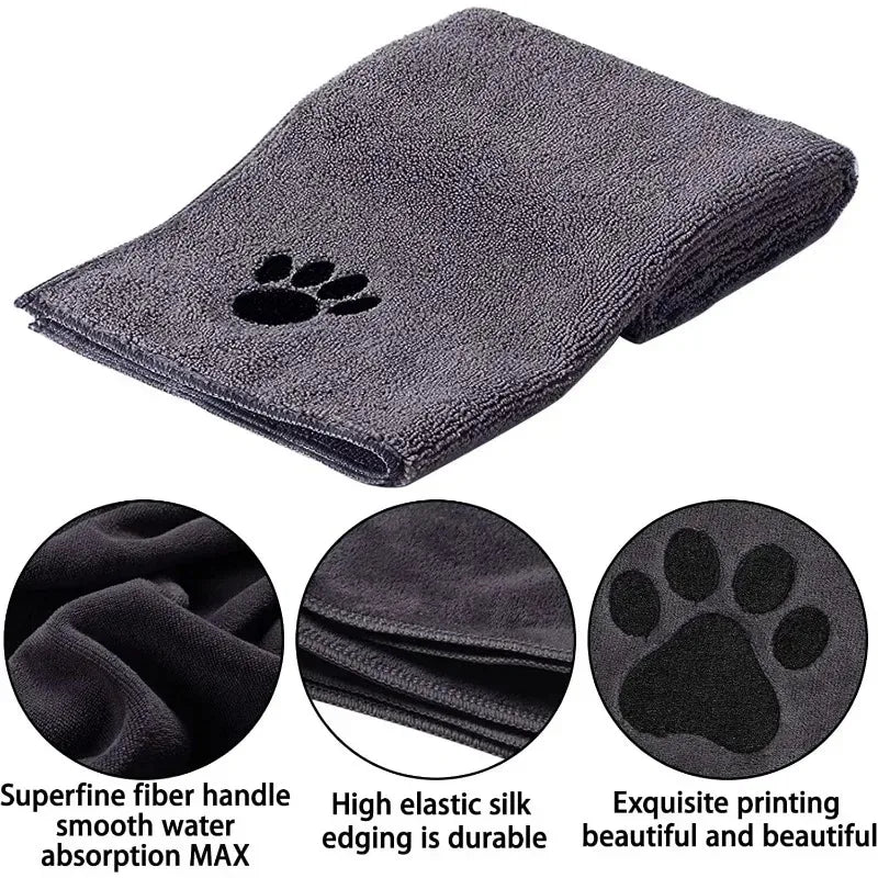 Super Absorbent Printing Dog Warming Towel