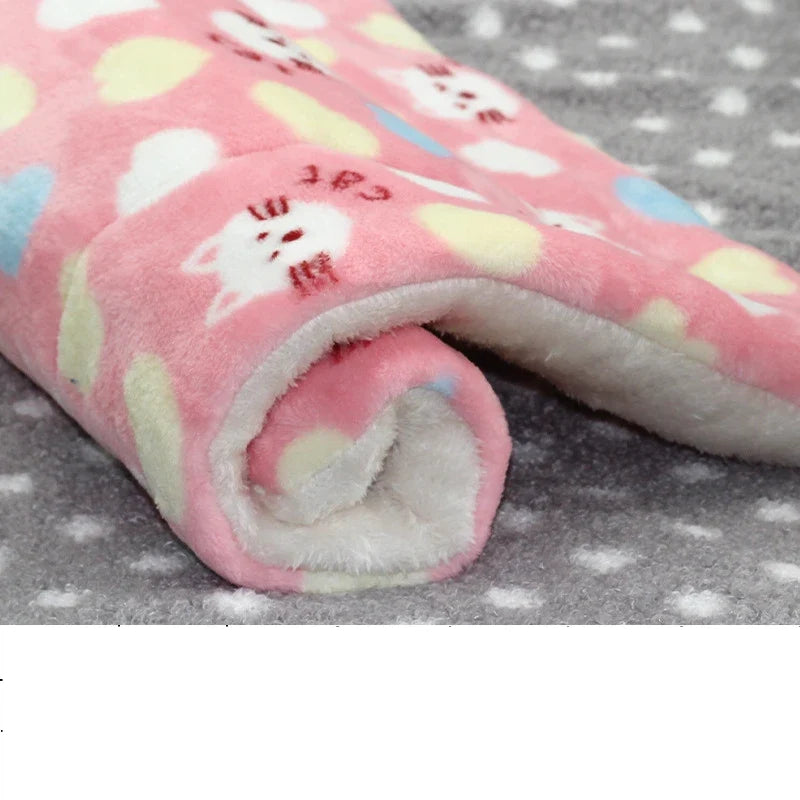 Flannel Pet Mat Dog Bed Cat Bed Thicken - MyPetDollar.com