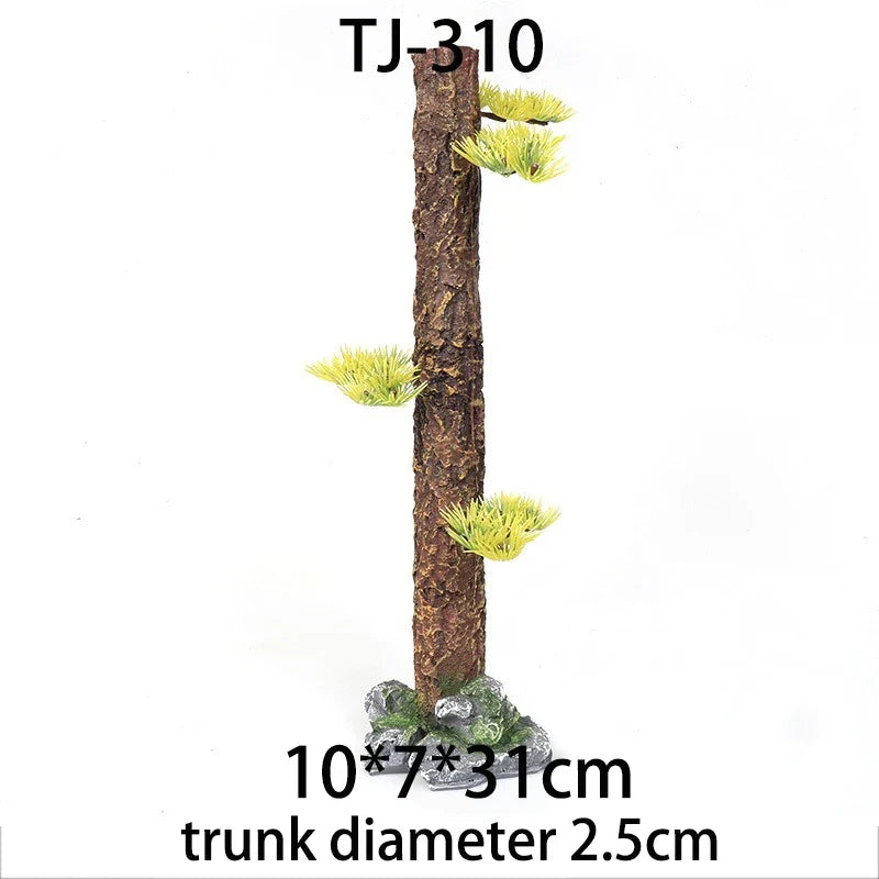Fish Tank Resin Sinking Wood Aquarium Simulation Tree – 8 Colors