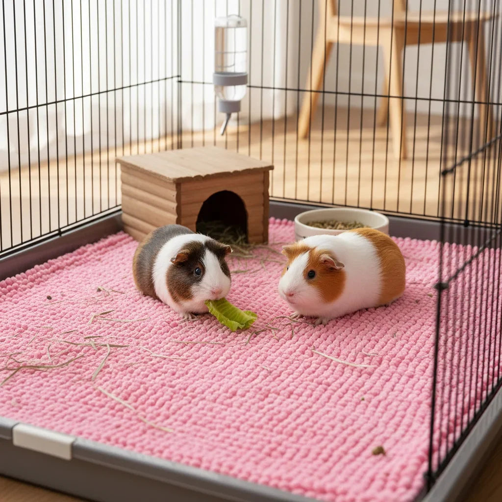 Chenille Fleece Cage Liner Pad for Guinea - MyPetDollar.com