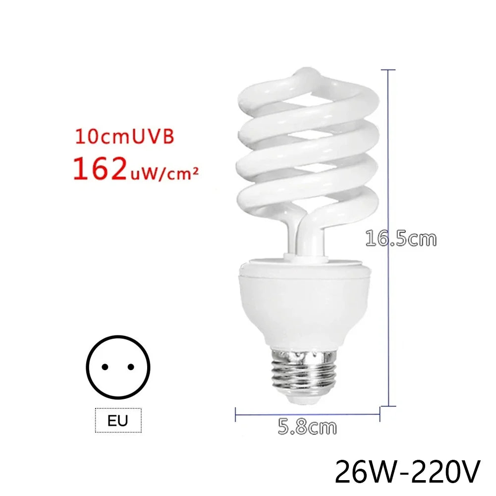 UVB 5.0 10.0 Reptile Heating Lamp13W 26W UVB - MyPetDollar.com