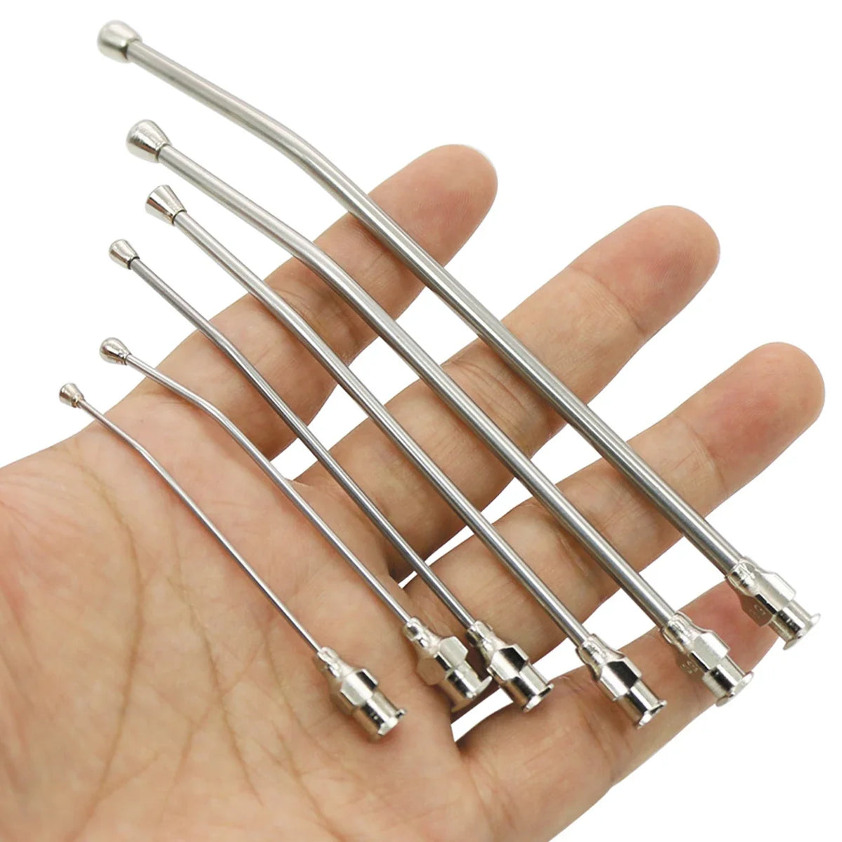 6Pcs Stainless Steel Birds Feeding Curved - MyPetDollar.com